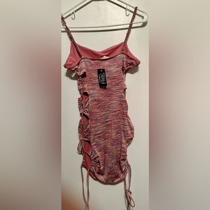 Never worn multi colored dress